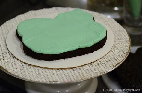 i heart baking!: mint chocolate keroppi cake