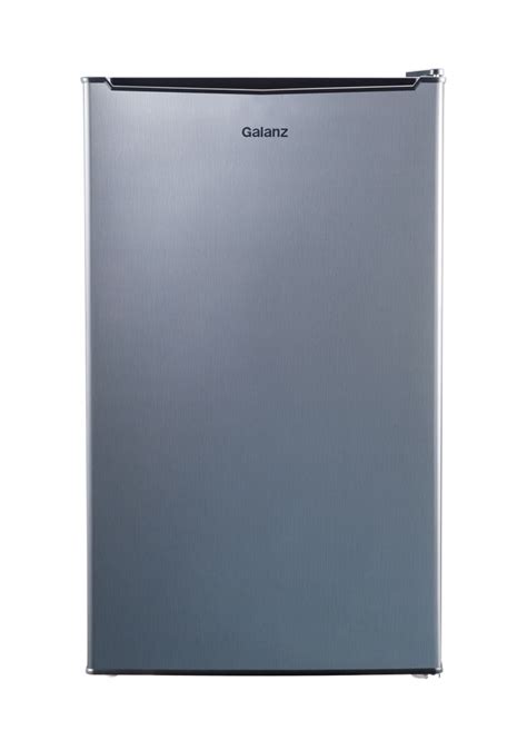 Galanz 33 Cu Ft Single Door Mini Fridge Glr33ms1e02 Estar Stainless