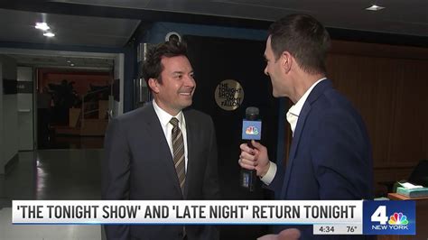 WATCH: Jimmy Fallon speaks to News 4 about the return of ‘The Tonight ...