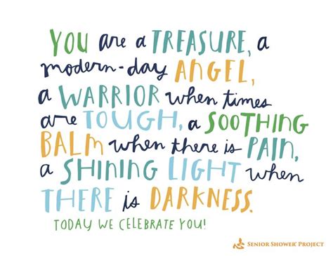 Caregiver Card You Are A Treasure A Modern Day Angel A Warrior When