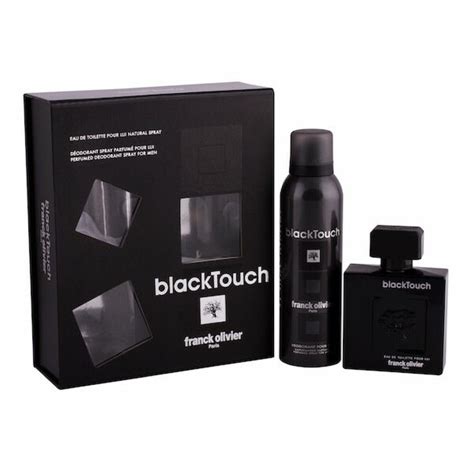 Franck Olivier Black Touch EDT 100ml 2 Piece Gift Set For Men -Best ...