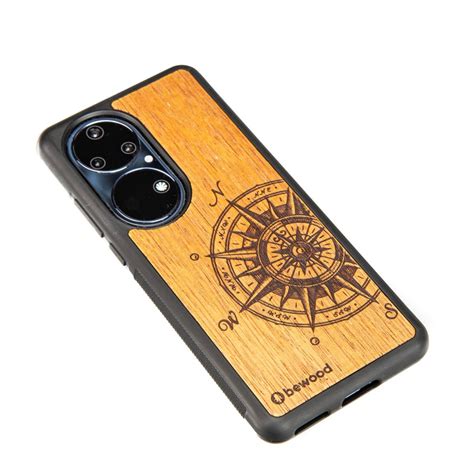 Drewniane Etui Bewood Huawei P50 Pro TRAVELER MERBAU