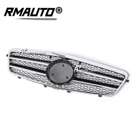 Rmauto AMG สไตลรถดานหนากนชน Grille Racing Grill สำหรบ Benz W212