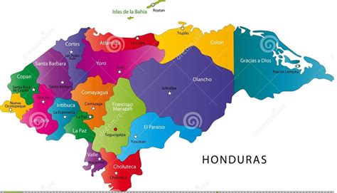 Puzzle De Mapa Politico De Honduras Rompecabezas De The Best Porn Website