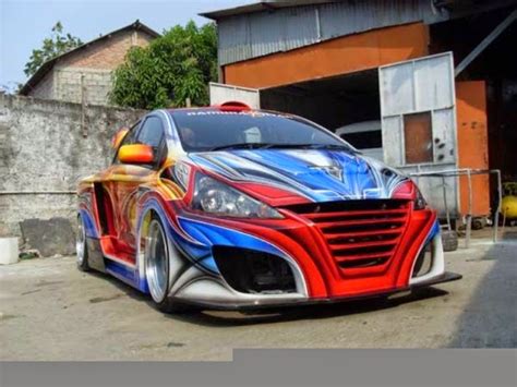 Modifikasi Mobil Terbaik Terkeren Ceper Sedan Sport Di Indonesia