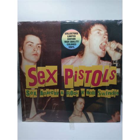 Sex Pistols Sex Anarchy Rock N Roll Swindle Vinyl LP Colored