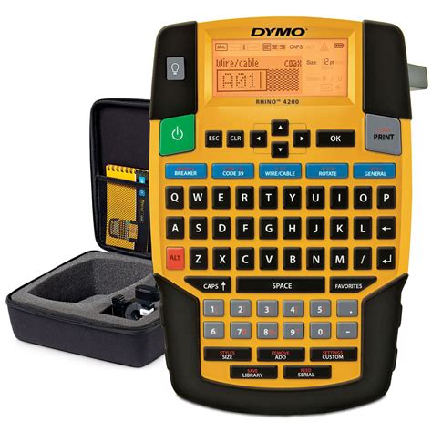 Принтер Dymo Rhino 4200 в кейсе (1852994/1852992) {1852995} купить ...