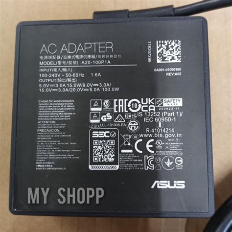 Jual Adaptor Charger Asus Rog Flow X Z Gv Gz G Qm Ga Qm