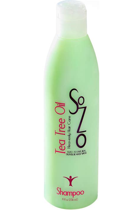 SoZo Tea Tree Oil Shampoo - SoZo Hair, Spa & Wigs