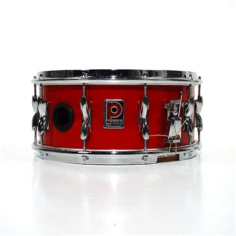 Premier 14” X 6 5” Project One Snare In Red Reverb Uk