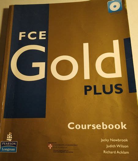 Fce Gold Plus Coursebook Cd For Sale in Ballina, Mayo from nadine80