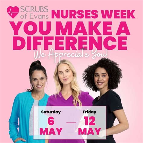 Unleash The Celebration Nurses Week Extravaganza At Scrubs Of Evans