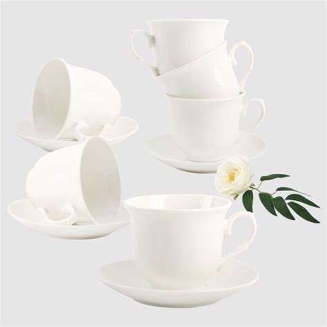 Купить чайный набор Arya Exclusive Ruby костяной фарфор, 12 предметов ...