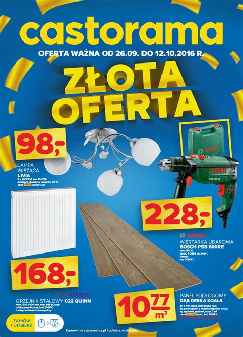 Castorama gazetka od 26.09 do 12.10.2016 by iUlotka.pl - Issuu
