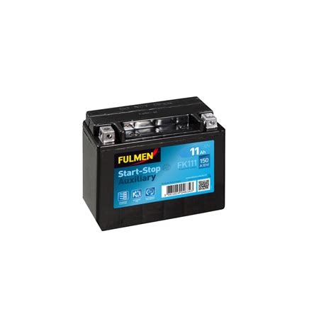 BATTERIE FULMEN START STOP AUXILIAIRE FK111 12V 11AH 150A