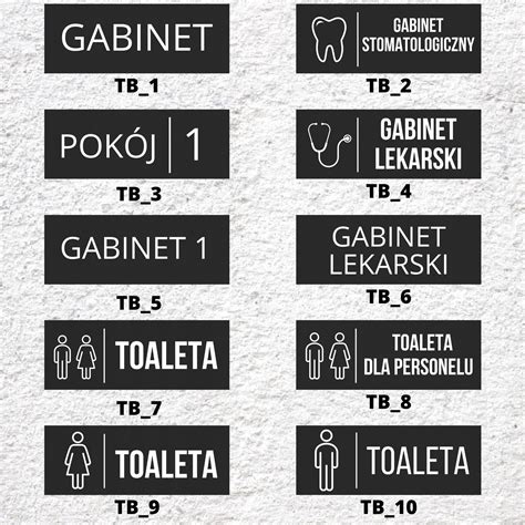 Czarna Tabliczka Mat Z Napisem I Piktogram Wyjście 30X10Cm Na Drzwi