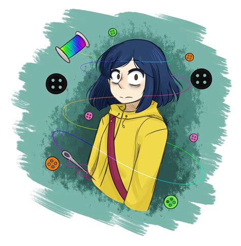 Coraline And The Secret Door Fanart By Skycatt Coraline Movie Coraline