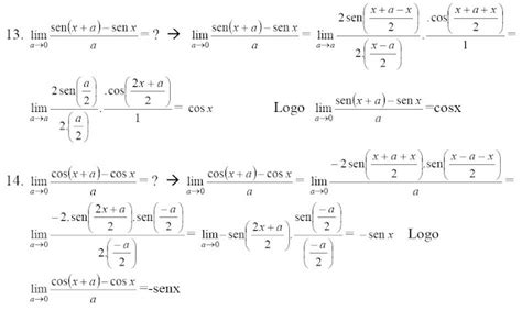 Límites Trigonométricos Ejercicios Resueltos Blog del Profe Alex