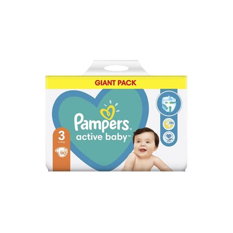 Pampers Active Baby Dry 3 pelenka, 6-10kg, 90db (10DP010371 ...
