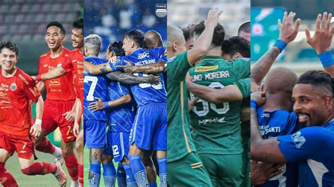 Jadwal Liga 1 Pekan 32 Big Match Persib Bandung Vs Persebaya Surabaya