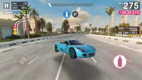 TOUCH DRIVE ASPHALT 9 CAR HUNT RIOT GINETTA G60 PHAROAH S GAME