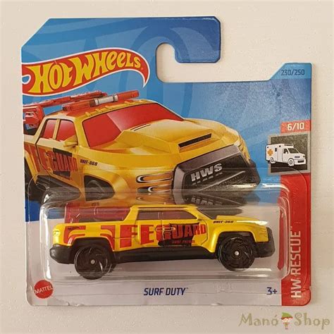 Hot Wheels HW Rescue Surf Duty ManóShop webáruház