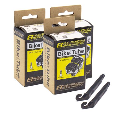 29 Tube Repair Kit 3 Pack Schrader Valve Eastern Bikes