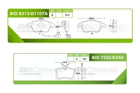 Balatas Traseras Peugeot Y Gt D Env O Gratis