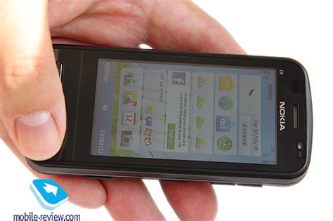 Mobile-review.com Обзор GSM/UMTS-смартфона Nokia C6-00