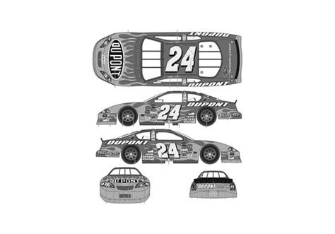 Download Drawing Chevrolet Monte Carlo Ss No 24 Jeff Gordon Dupont Coupe 2006 In Ai Pdf Png Svg