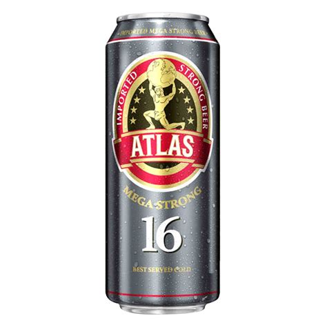 Atlas Mega Strong Beer 16% 500Ml Online | Carrefour Kenya