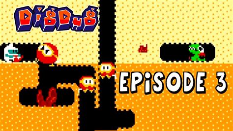 Heavy Metal Gamer Plays Dig Dug Nes Episode 3 Youtube