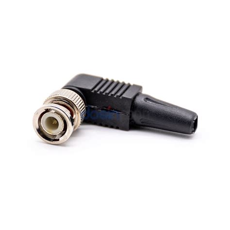 Coaxial Connector BNC Right Angle Male Pin Cable Type 50 Ohm