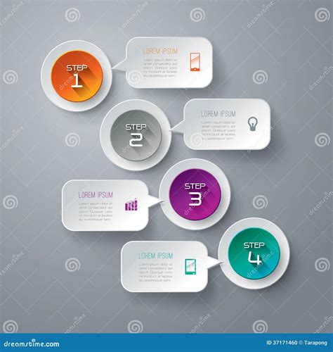 Abstract Infographics Template Design Stock Vector Illustration Of