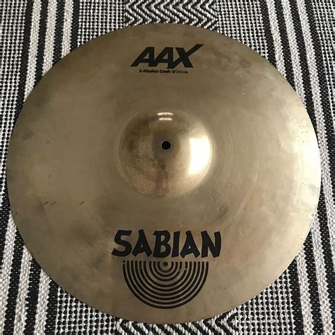 Sabian Cymbals Aax X Plosion Brilliant Crash Cymbal Reverb