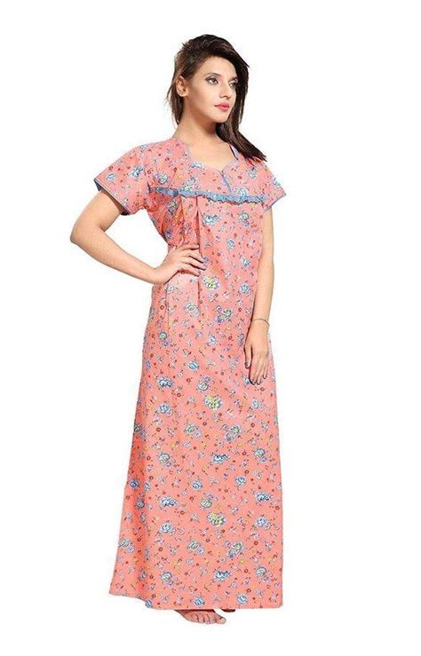 Indian Cotton Nighty For Women