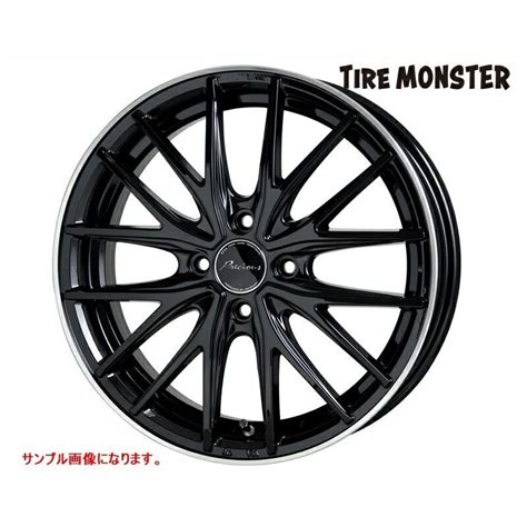 HOT STUFFホットスタッフ プレシャス AST M1 16インチ 6 0J 45 4穴 PCD100 BK リムP 単品1本 送料無料一部地域除 トータルクリエイト 通販