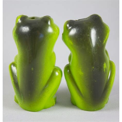 Vtg Hard Plastic Frogs Salt and Pepper Shaker Set Hong Kong Kitsch Novelty - Etsy