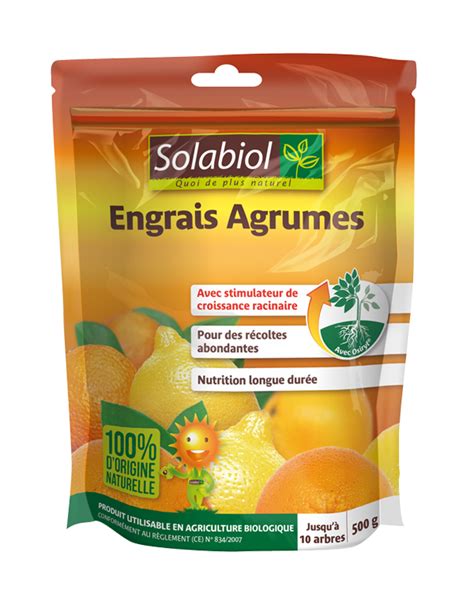 Mon Enseigne Jardin En Ligne ENGRAIS AGRUMES 500 G