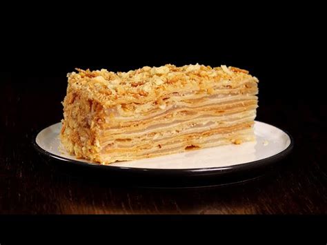 Постный торт Наполеон от Вкусная минутка