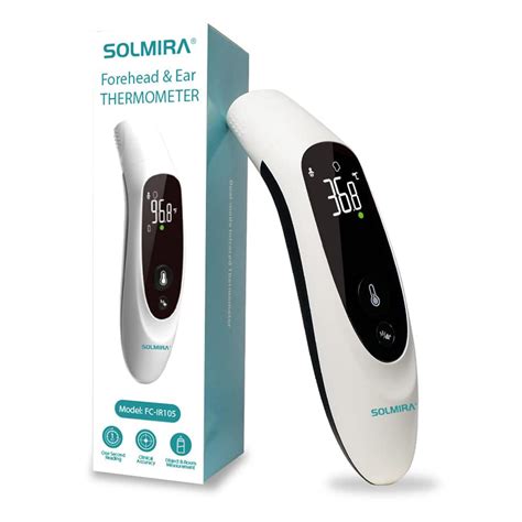 SOLMIRA Digitales Infrarot Thermometer Fieberthermometer