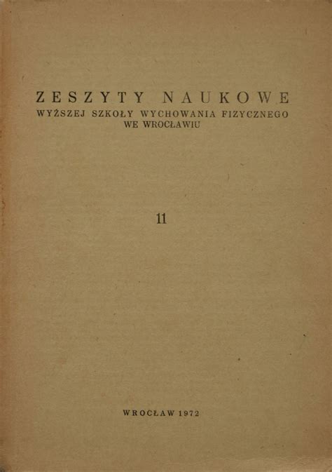 Zeszyt Do Wychowania Fizycznego Niska Cena Na Allegro Pl