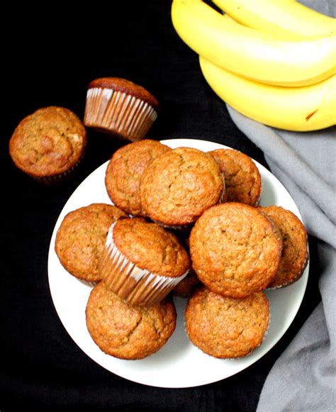 Vegan Banana Muffins Holy Cow Vegan