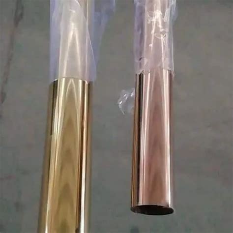 stainless steel gold rose gold pipe  meter   price