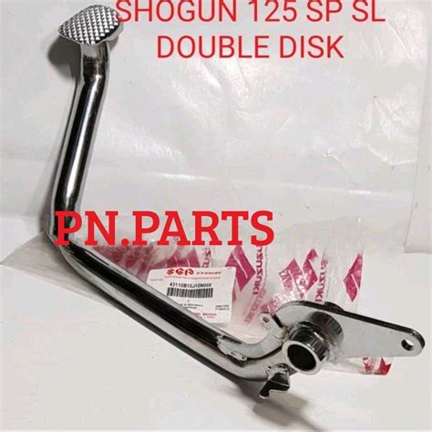 Pedal Injakan Rem Belakang Shogun Sp Fl Rr Nr Axelo Yang Double