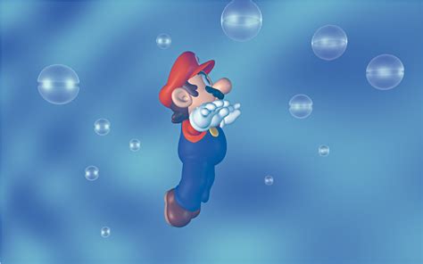 Filemario Swimming Artwork Alt 2 Super Mario 64png Super Mario