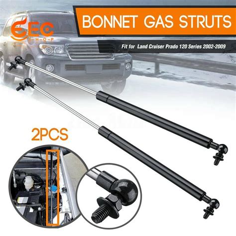 2pcs Car Hood Struts Bonnet Gas Lift Support Damper For Toyota