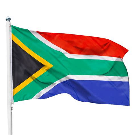 Buy the South Africa flag now cheaply from PHENO FLAGS