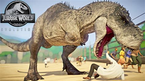 Vastatosaurus Rex In Jurassic World Evolution New Mod Hunt Fight