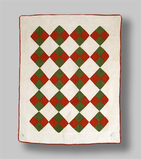 Red White And Green Antique Quilts Betsey Telford Goodwins Rocky